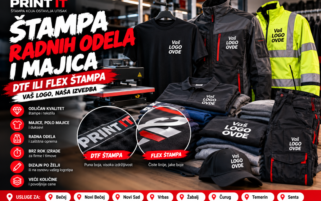 Štampa radnih odela Bečej
